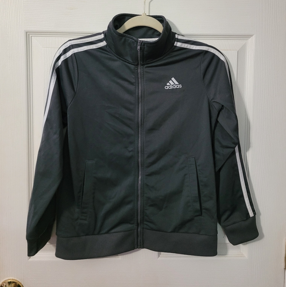 Adidas Men's Gray Track Jacket